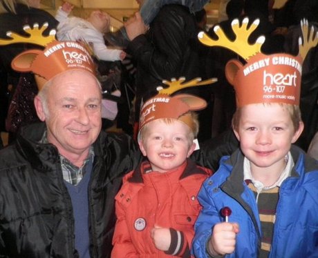 The Mall Christmas Light Switch in Luton