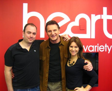Liam Neeson with Neil and Harriet