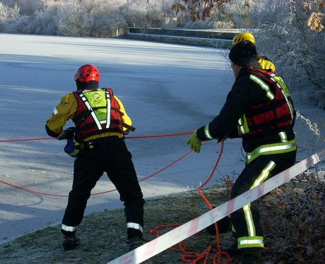 Practice Ice Rescue