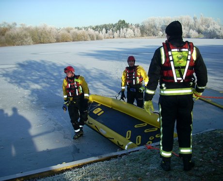 Practice Ice Rescue