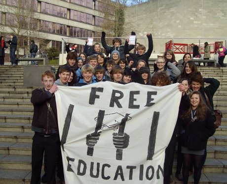 UEA Protest - CNS Students
