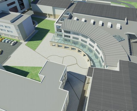 3D image of new Canterbury College building