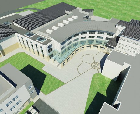 3D image of new Canterbury College building