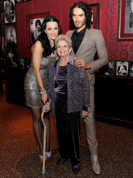 katy perry and russell brand visit planet hollywoo
