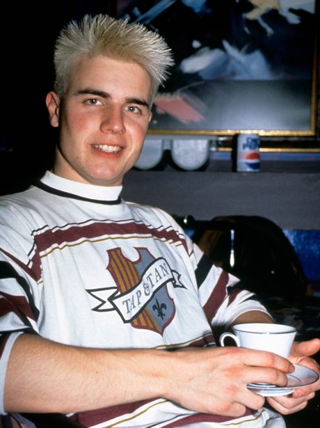Gary Barlow from pop band Take That