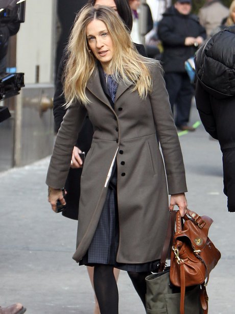 Sarah Jessica Parker on set - Week in showbiz - Heart