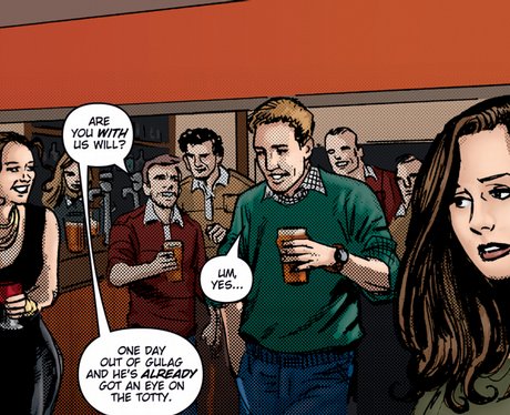 Kate and William comic book
