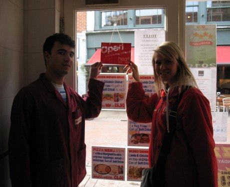 Open/Close door signs in Canterbury