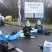 Image 7: Protestors block entrance to Sizewell