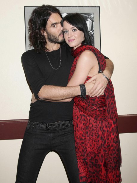 Katy Perry and Russell Brand