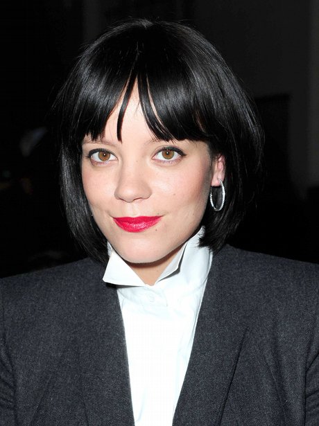 Lily Allen Celebrity Fringes Heart