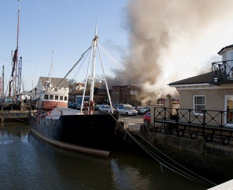 Maldon Factory Fire
