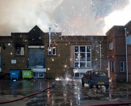Maldon Factory Fire