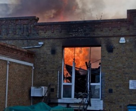 Maldon Factory Fire