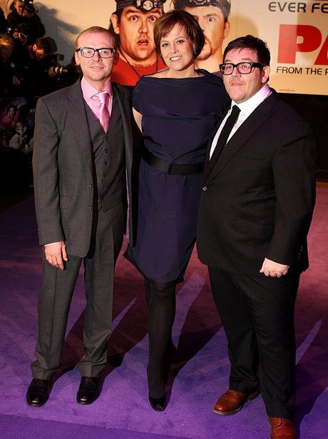 Simon Pegg, Sigourney Weaver and Nick Frost World