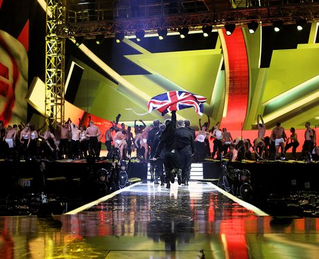Take That brits rehearsals