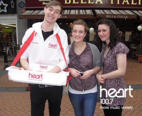 Heart Valentines with Thorntons