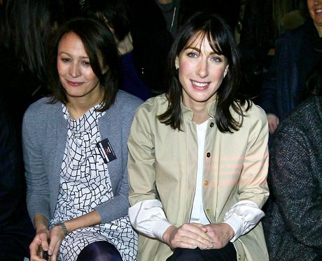 Samantha Cameron at London Fashion Week - Celebrities at London Fashion ...