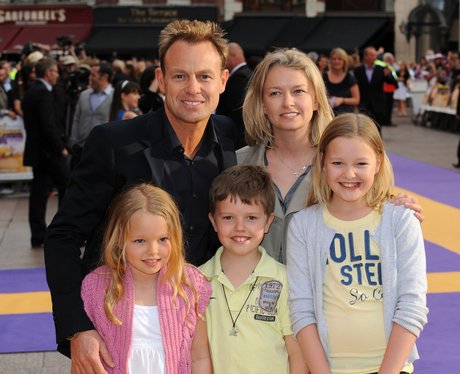 Jason Donovan and family