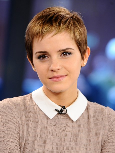Emma Watson - Celebrity Short Hair - Heart