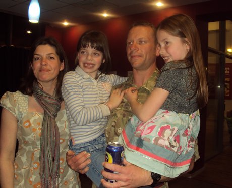 Soldiers return home