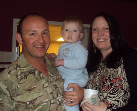 Soldiers return home