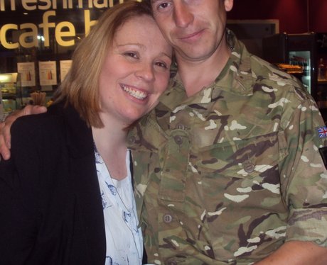 Soldiers return home