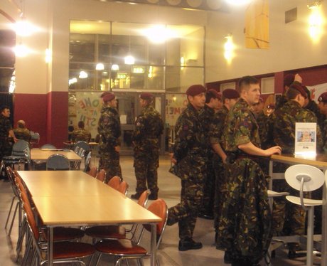 Soldiers return home