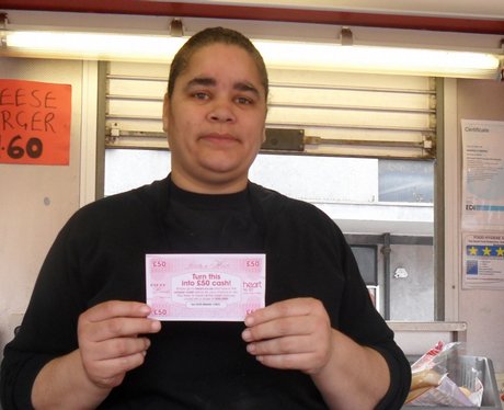 Hearts Cash Tracks win £50 with the Heart Angels!