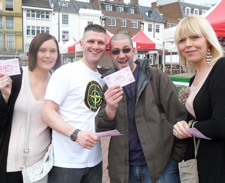 Hearts Cash Tracks win £50 with the Heart Angels!