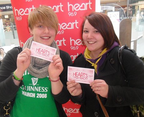 Hearts Cash Tracks win £50 with the Heart Angels!