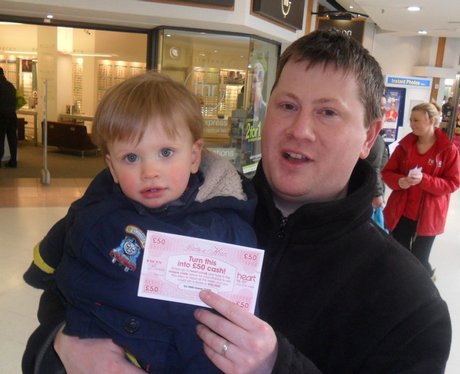 Hearts Cash Tracks win £50 with the Heart Angels!