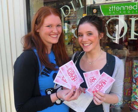 Hearts Cash Tracks win £50 with the Heart Angels!
