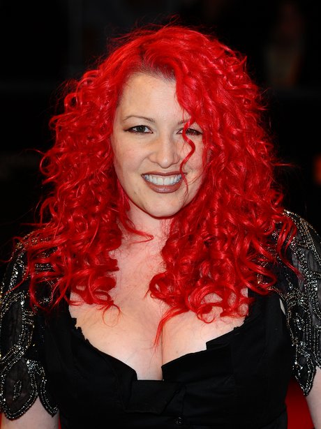 Jane Goldman - Celebrity rainbow hair - Heart