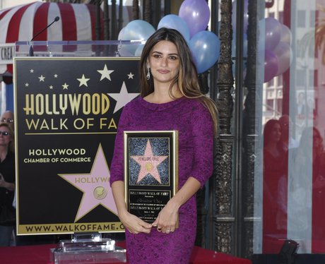 Penelope Cruz on The Hollywood Walk of Fame