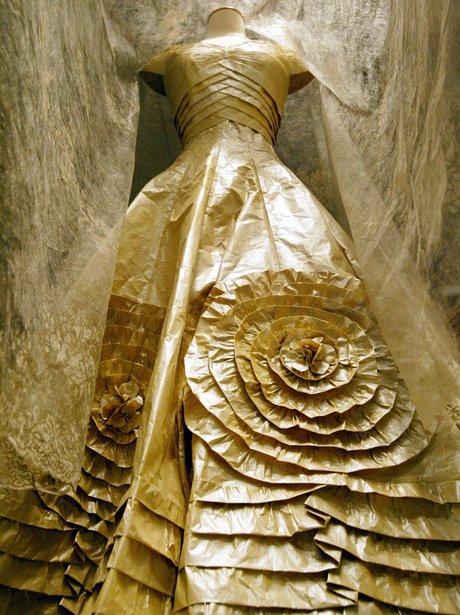 paper dress