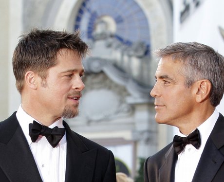 Brad Pitt and George Clooney