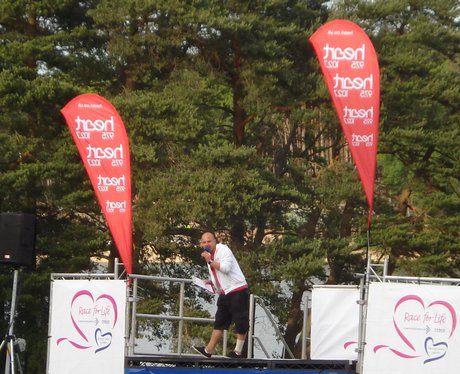 Heart visited Race For Life Crawley at Tillgate Pa