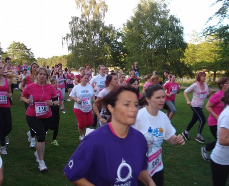 Heart visited Race For Life Crawley at Tillgate Pa