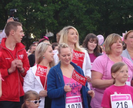 Heart visited Race For Life Crawley at Tillgate Pa