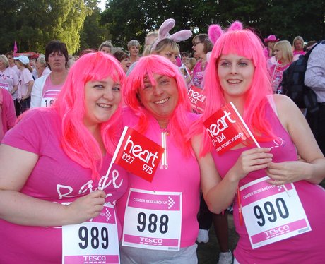Heart visited Race For Life Crawley at Tillgate Pa