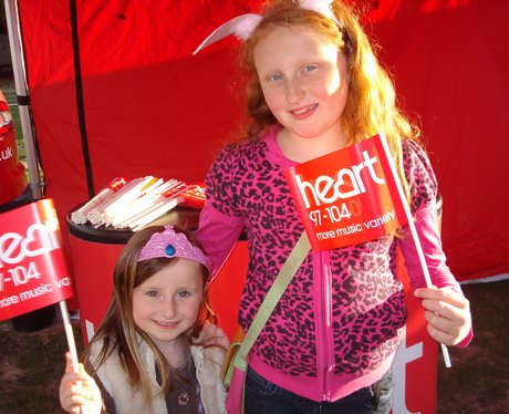 Heart visited Race For Life Crawley at Tillgate Pa