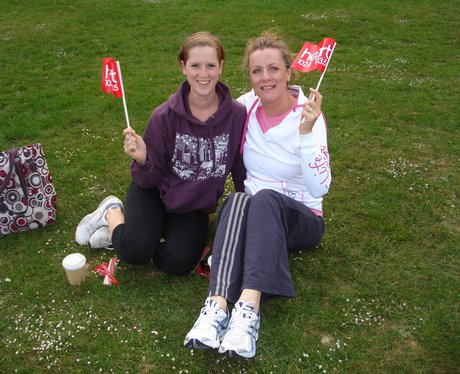 Heart visited Race For Life Crawley at Tillgate Pa