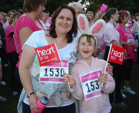 Heart visited Race For Life Crawley at Tillgate Pa