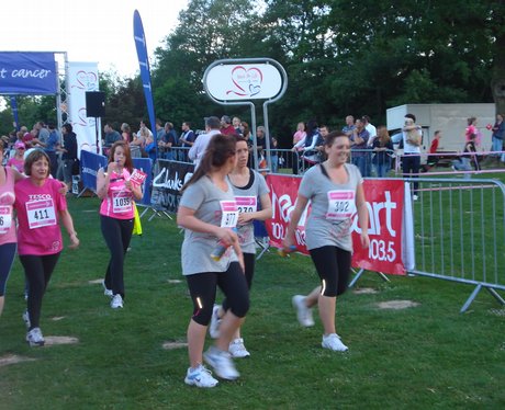 Heart visited Race For Life Crawley at Tillgate Pa