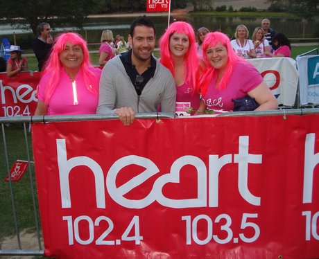 Heart visited Race For Life Crawley at Tillgate Pa