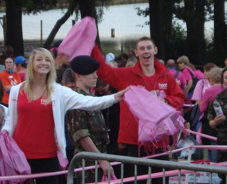 Heart visited Race For Life Crawley at Tillgate Pa