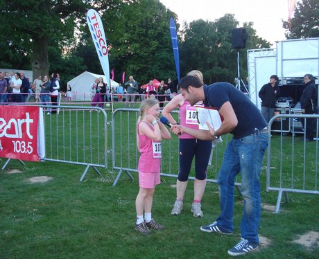 Heart visited Race For Life Crawley at Tillgate Pa