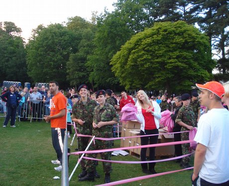 Heart visited Race For Life Crawley at Tillgate Pa