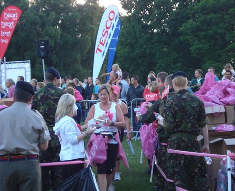 Heart visited Race For Life Crawley at Tillgate Pa